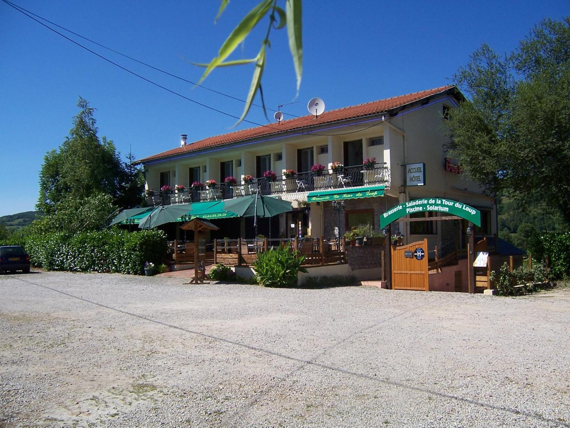 La Tour Du Loup Hotel La Bastide-de-Sérou Exterior foto